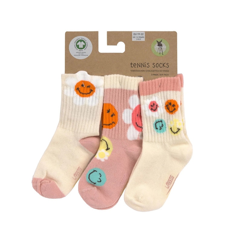 Lassig - Socks SmileyWorld® (3-Pack) GOTS