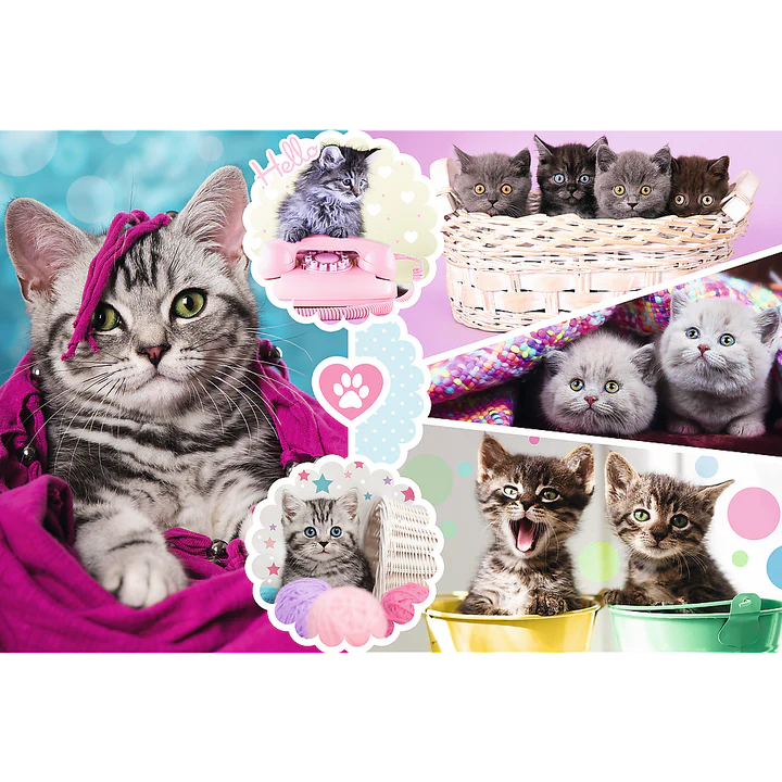 Trefl - PUZZLE - LOVELY KITTENS - 160pcs