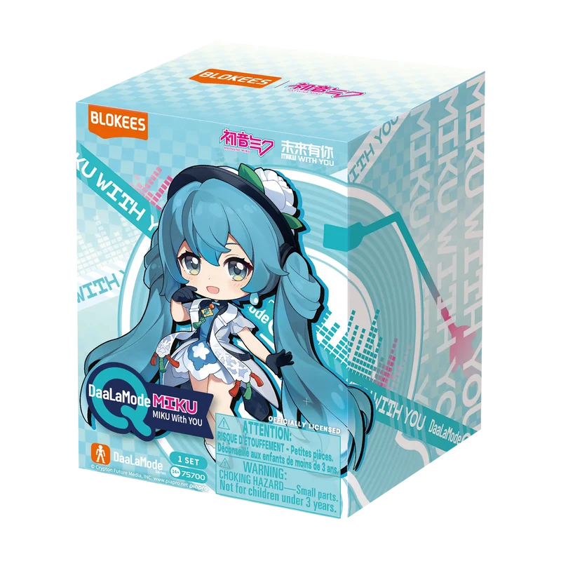 BLOKEES - Blokees Hatsune Miku DaaLaMode Q Series - MIKU WITH YOU