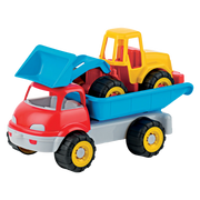 DUMP TRUCK & MECHANICAL EXCAVATOR - 2pcs