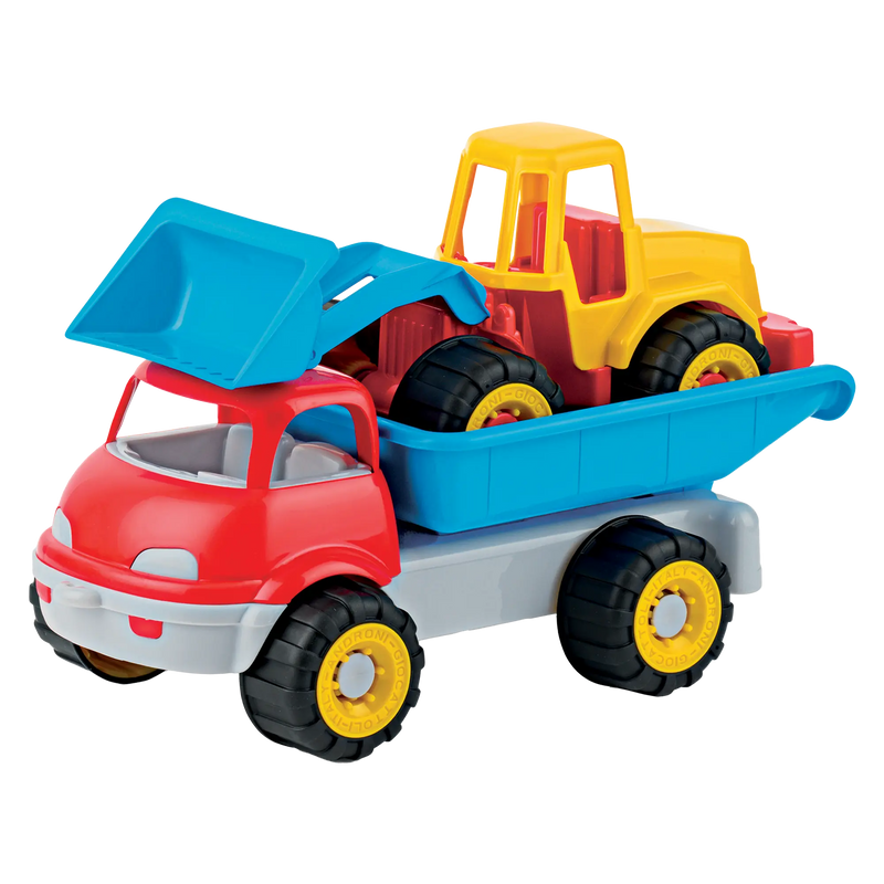 DUMP TRUCK & MECHANICAL EXCAVATOR - 2pcs