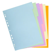6 Indexes For Binder A4  (8.3x11.7in)