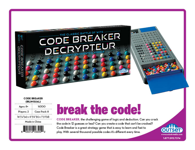 Outset Media - Décrypteur de codes