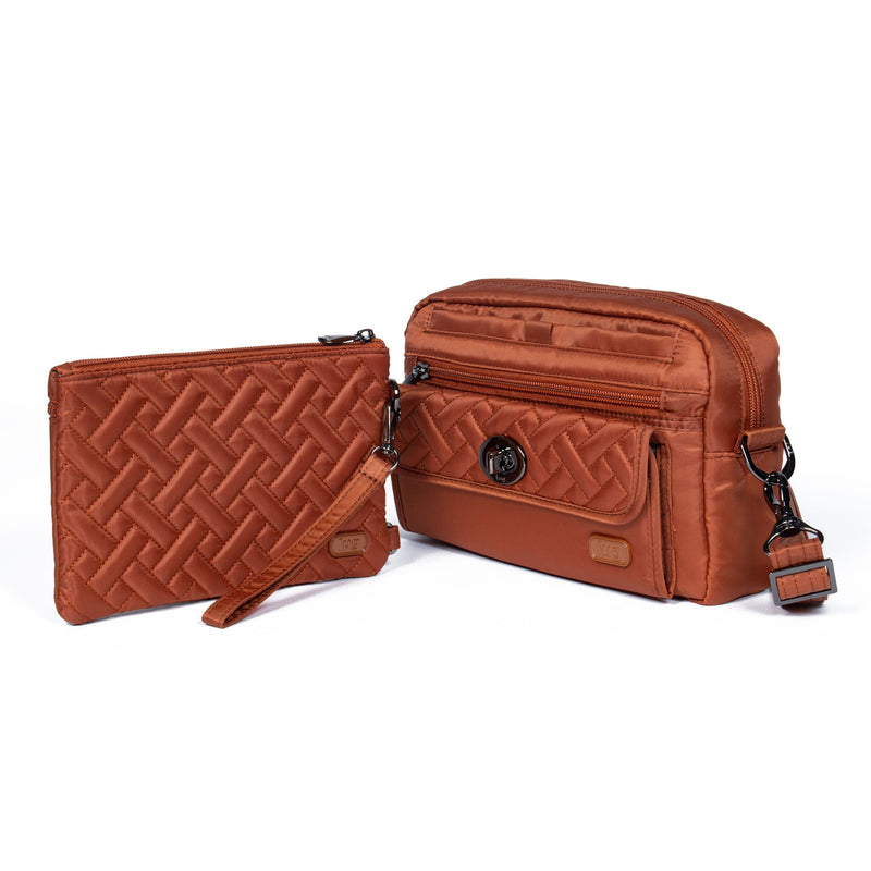 LUG - Switch Crossbody Bag & Peekaboo Pouch Set