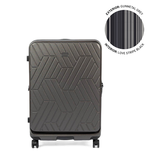 LUG - Box Truck Hard Sided Wheelie Checked Bag