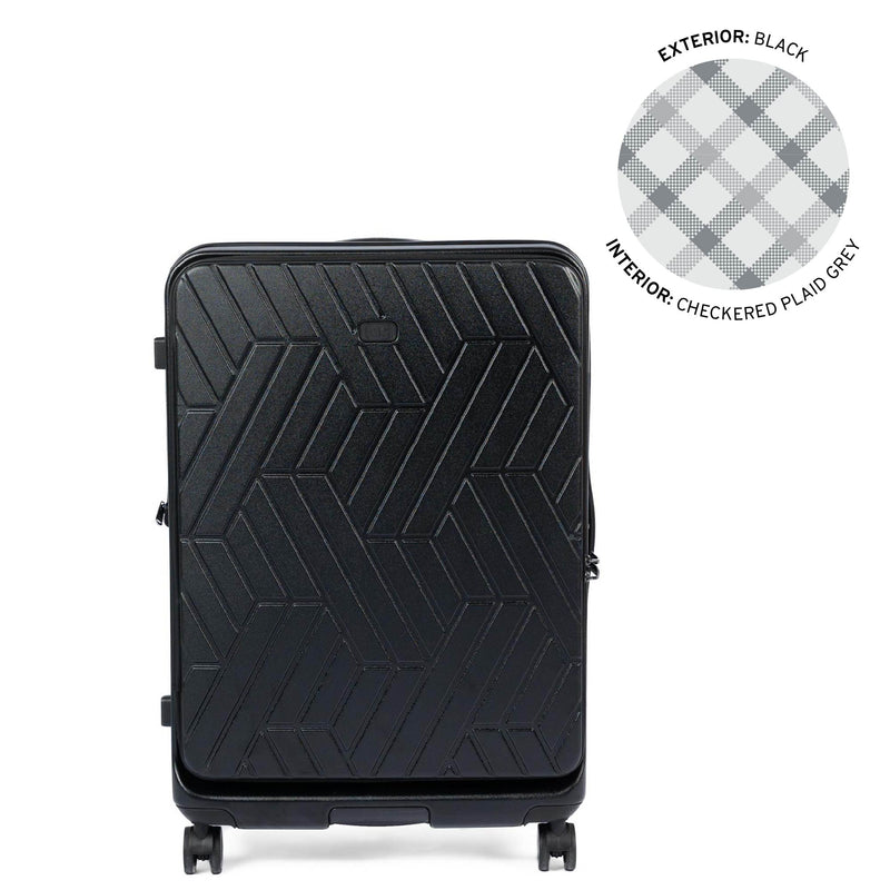 LUG - Box Truck Hard Sided Wheelie Checked Bag