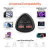 HyperGear - Car Charger 4 Port 77W 2x USB-A (12W) 2x USB-C (30W) PD PPS SpeedBoost Quick Charge with 4ft USB-C to USB-C Cable - Black