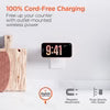 HyperGear - Wall Charger MaxCharge 40W 3-in-1 Dual USB-C PD Output with Magnetic Wireless Fast Charger - White