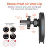 HyperGear - Car Mount 3-in-1 Kit Mag Grip with 15W Magnetic Wireless Fast Charging - Black