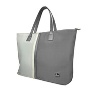 Klip Xtreme Capri Women's Laptop Handbag in gray and white