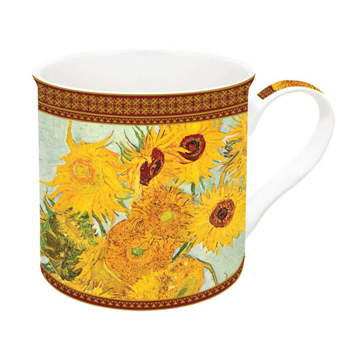 STUDIO-1811 - Masterpiece 300ml /10 oz - Mug VAN GOGH (Sunflowers)