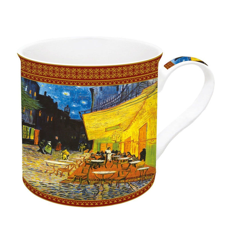 STUDIO-1811 - Masterpiece 300ml /10oz - Mug VAN GOGH (Café Terrace at Night)