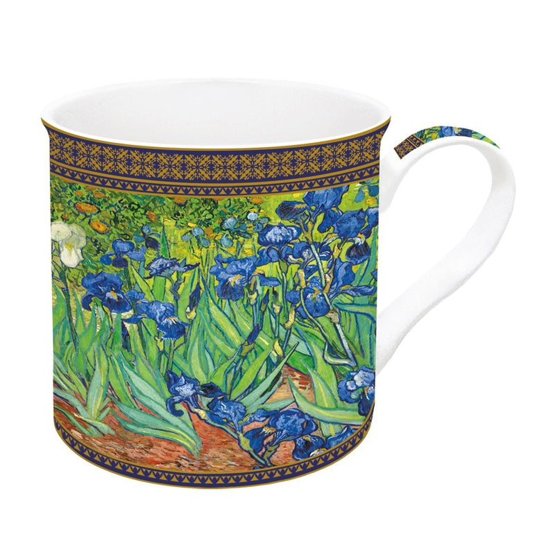 STUDIO-1811 - Masterpiece 300ml /10oz - Mug VAN GOGH (Irises)