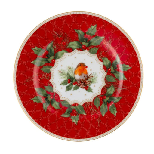 STUDIO-1811 - Christmas Berries 19cm (7.5in) Dessert Plates Set of 4