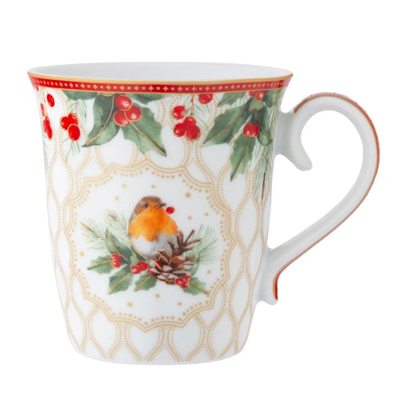 STUDIO-1811 - Christmas Berries 275ml(9.3oz) Mug Set of 2 Mugs