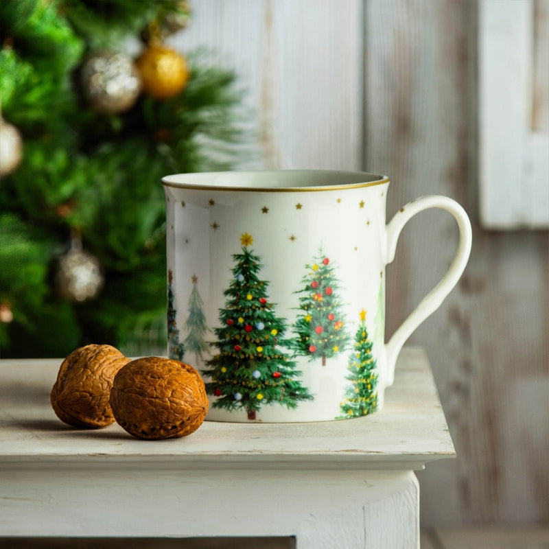 STUDIO-1811 - Festive Trees 300ml (10oz) Mug