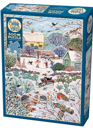 Cobble Hill - 500 Piece Jigsaw Puzzle - Winter Holidays | Old Version