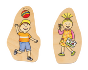 Beleduc - Layer Puzzle - Grandma & Grandpa - Limolin 