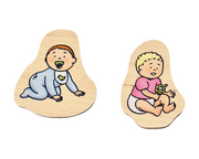 Beleduc - Layer Puzzle - Grandma & Grandpa - Limolin 