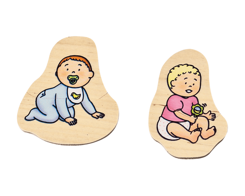 Beleduc - Layer Puzzle - Grandma & Grandpa - Limolin 