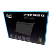 Adesso CyberTablet K8 graphic drawing tablet with stylus in black – view 5
