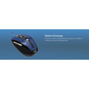 Adesso iMouse S60L wireless nano mouse in blue – view 10
