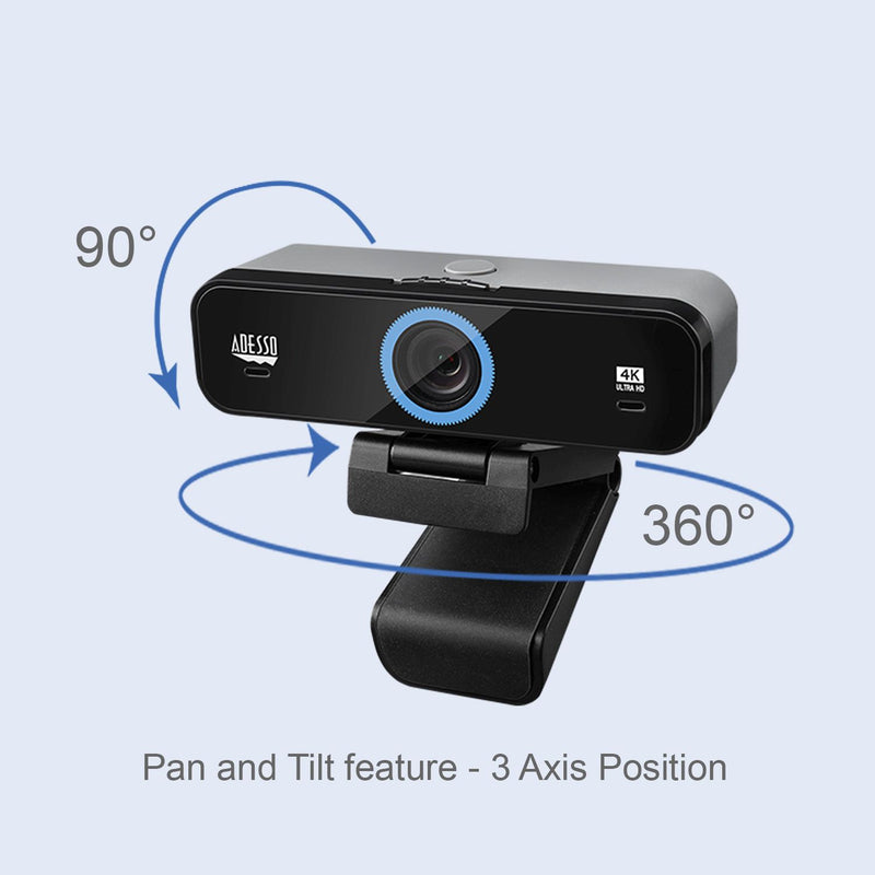 Adesso CyberTrack K4 4K Webcam – view 4