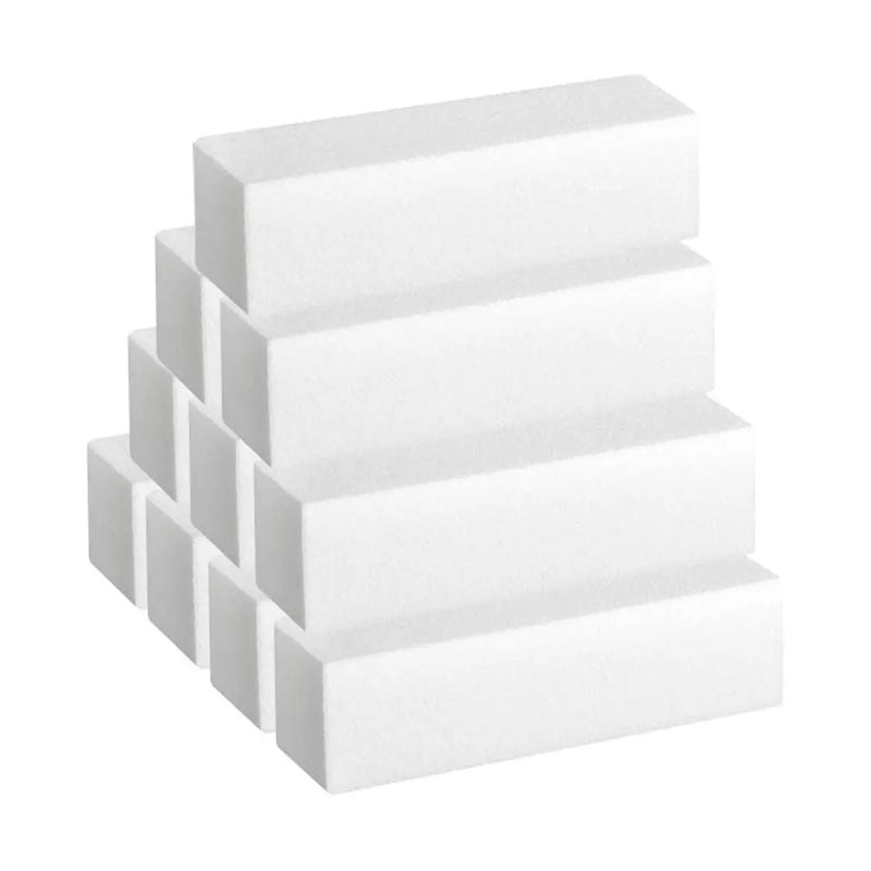 Silk B - White Buffers 120/120 Pack Of 10 - Limolin 