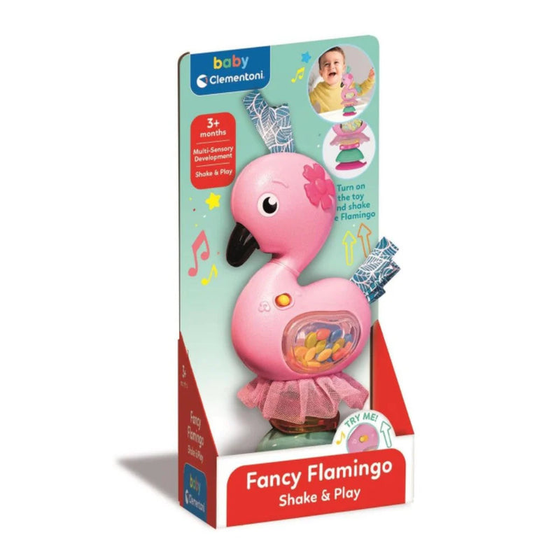 Clementoni - Shake & Play - Fancy Flamingo