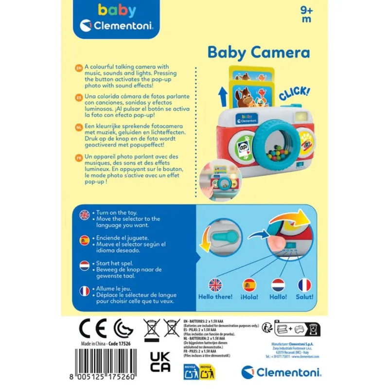Clementoni - Baby Camera