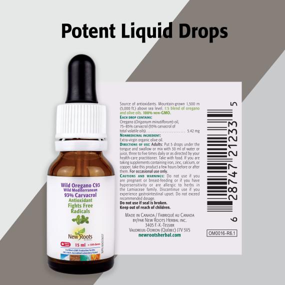 New Roots Herbal - Wild Oregano C93 - 30 mL