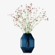 LSA - Rotunda - Vase - Sapphire / H37 cm