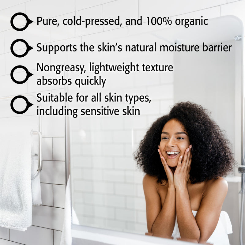 New Roots Herbal Organic Marula Seed Oil 30 mL – moisturizing skincare features