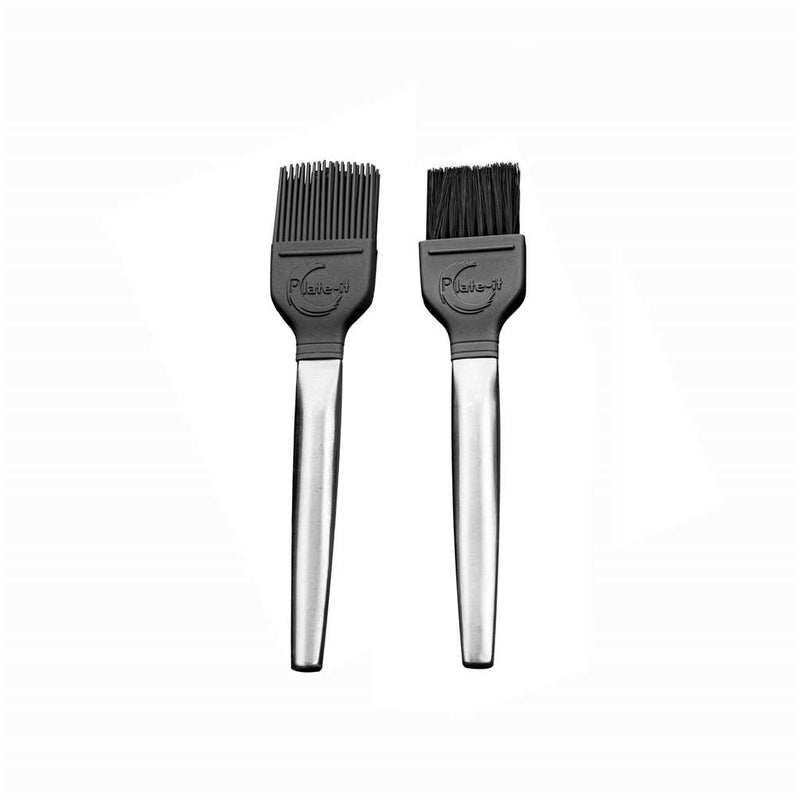 STYLE DE VIE - PLATE-IT - Decoration Brushes, 2  Pcs Set, Silicone/
