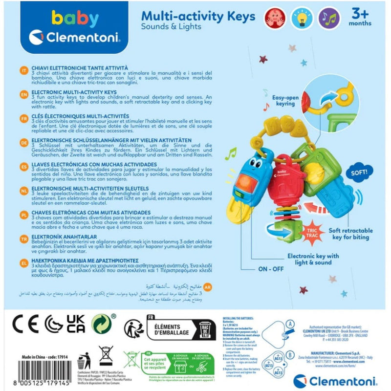 SOUND & LIGHTS - MULTI-ACTIVITY KEYS