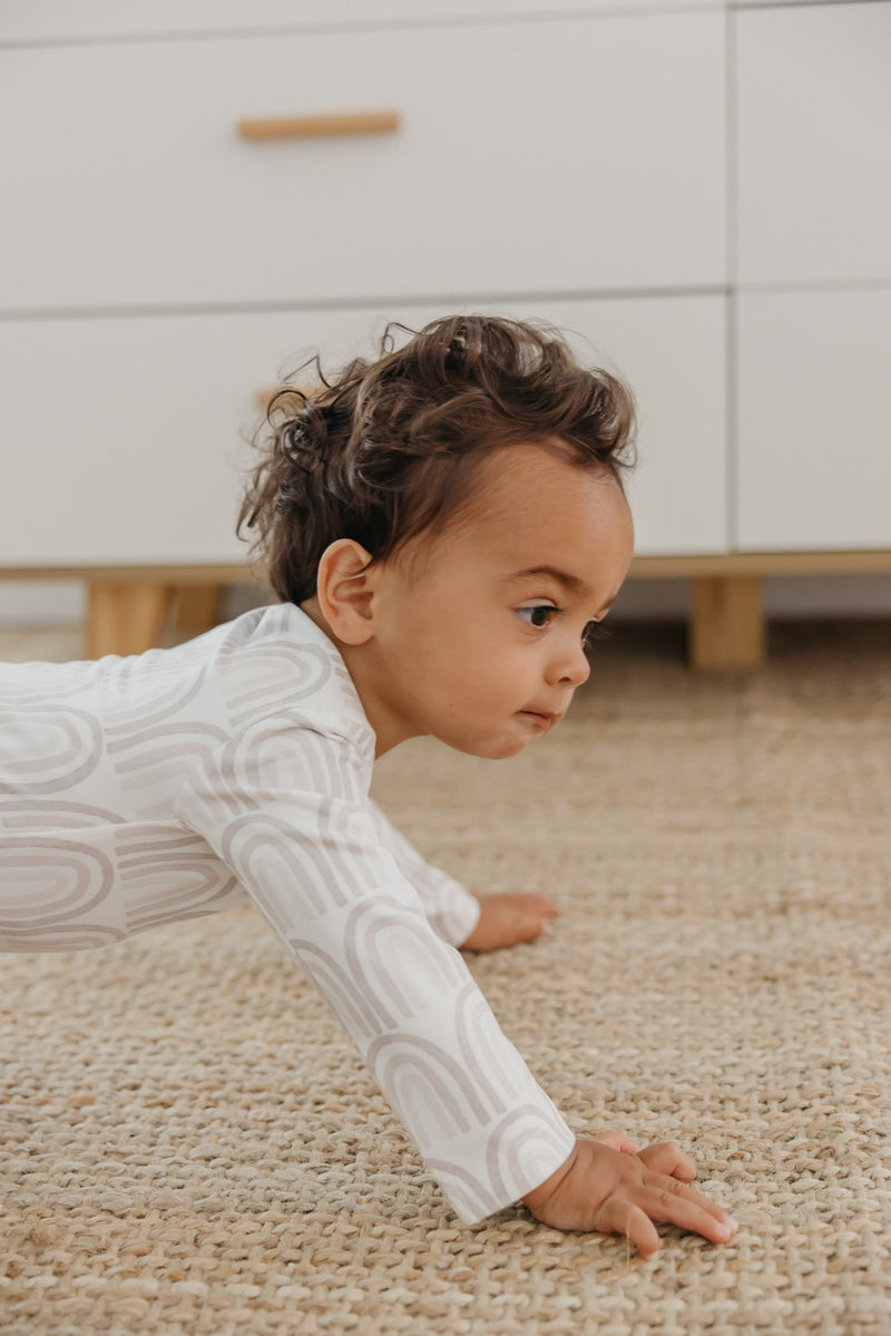 Copper Pearl - Bliss Long Sleeve Bodysuit (12-18 months)