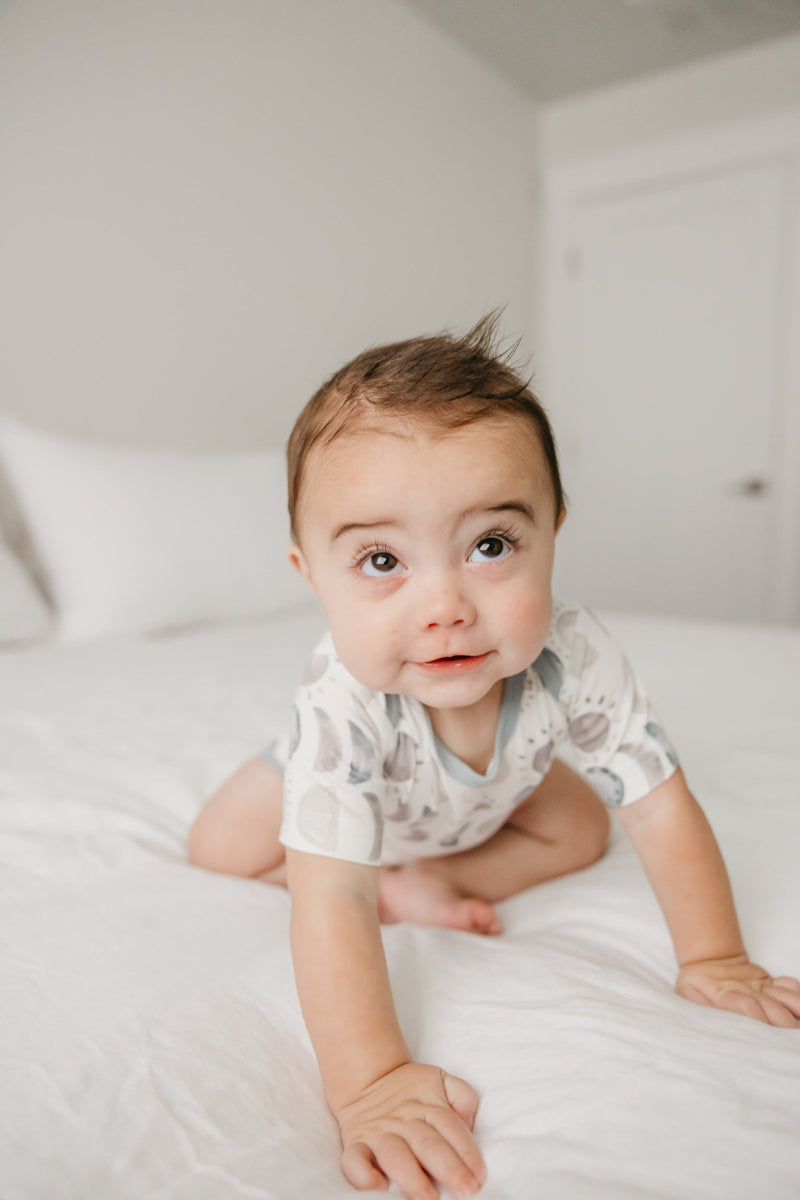 Copper Pearl - Eclipse Short Sleeve Bodysuit (0-3 months)