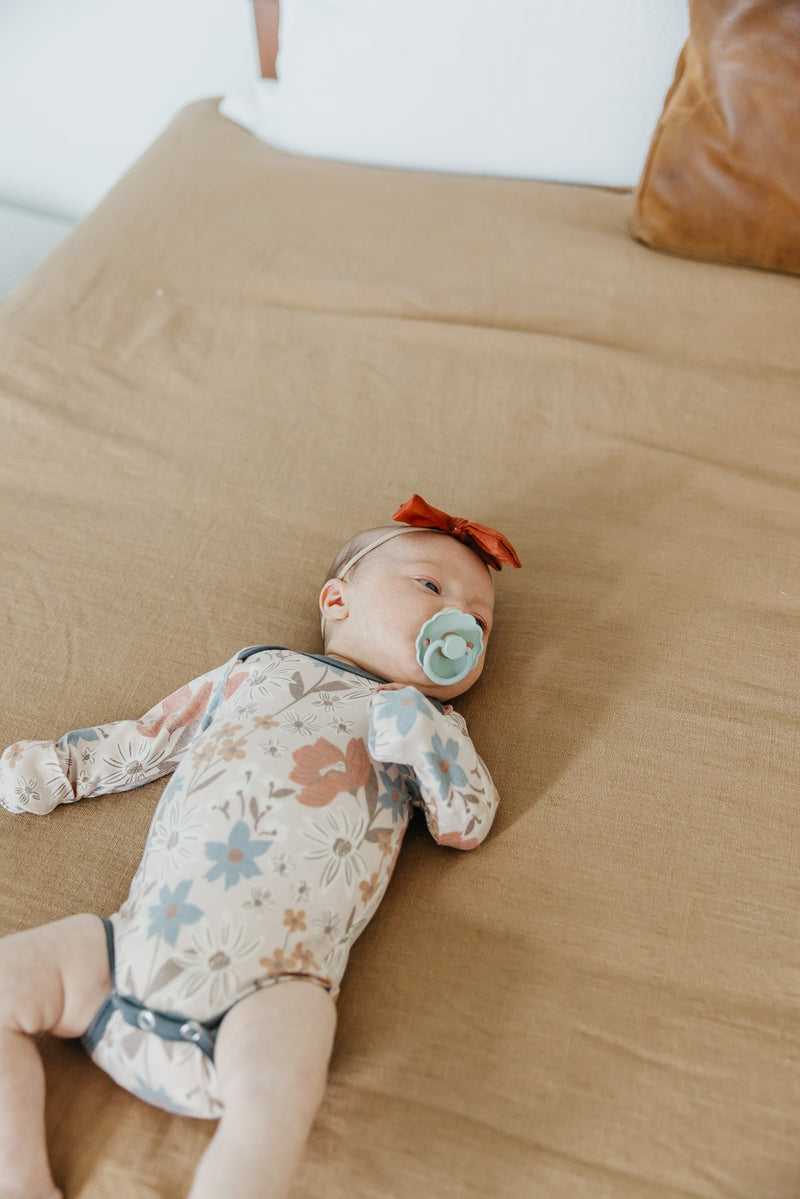 Copper Pearl - Eden Long Sleeve Bodysuit (3-6 months)