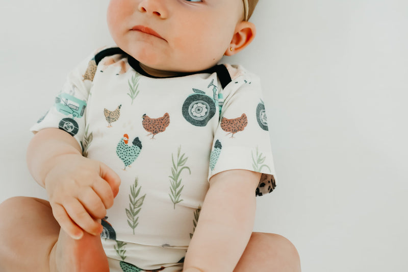 Copper Pearl - Jo Short Sleeve Bodysuit (18-24 months)