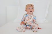 Copper Pearl - Penelope Bamboo Zip-up Footie Pajama (18-24 months)