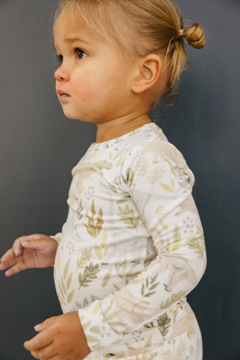 Copper Pearl - Rex 2pc Long Sleeve Pajama Set (4 years)