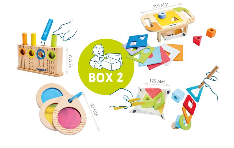 Beleduc - CURIOUS TOTS BOX 2