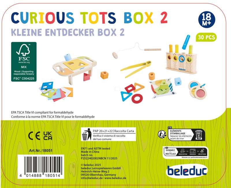 Beleduc - CURIOUS TOTS BOX 2