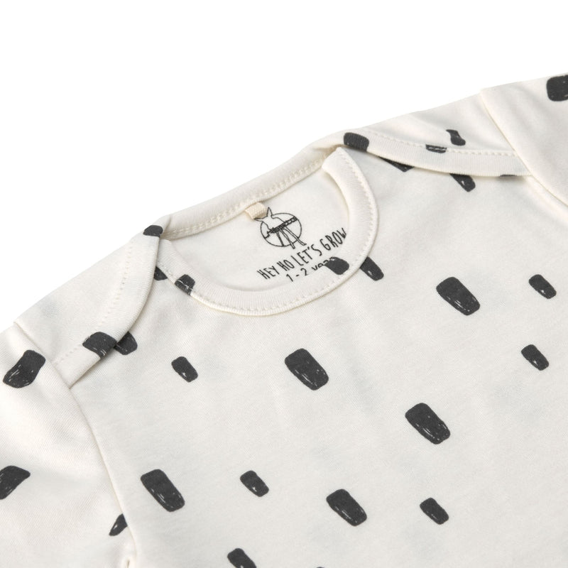 Lassig - 4kids - Long Sleeve Body Wrap GOTS - Cozy Colors Wear - Bricks milky | 3 - 6 months