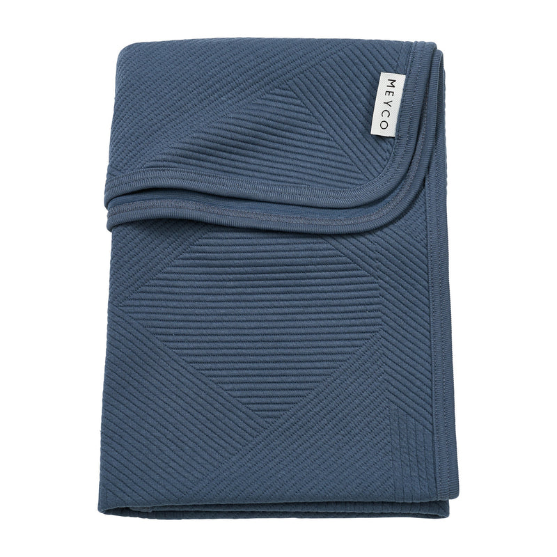 Meyco Baby - Blanket Pure Indigo | 75x100cm