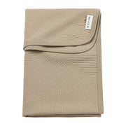Meyco Baby Pure Knitted Baby Blanket – Taupe – product view