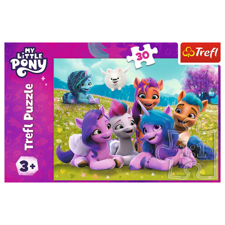 Trefl - PUZZLE - MY LITTLE PONY - FRIENDLY PONIES - 30pcs