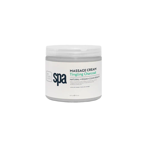 BCL Spa - Massage Cream Tingling Charcoal | 64 oz