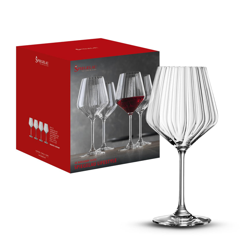 Spiegelau - Lifestyle - Burgundy S/4