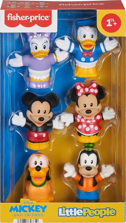 Fisher-Price - LITTLE PEOPLE - MICKEY & FRIENDS 6pk